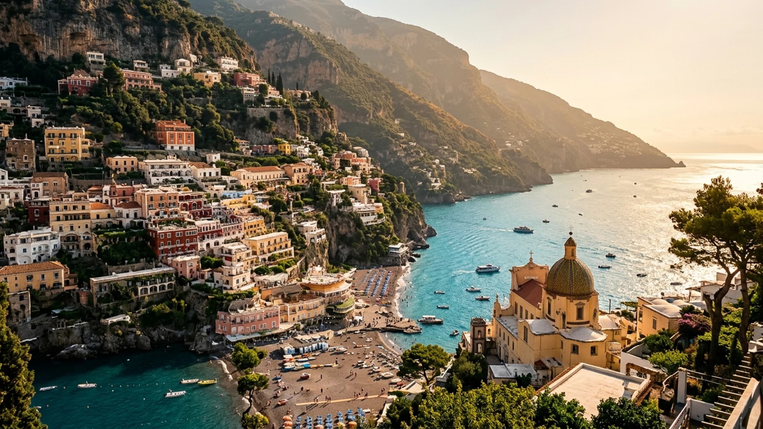 Business Class to Positano