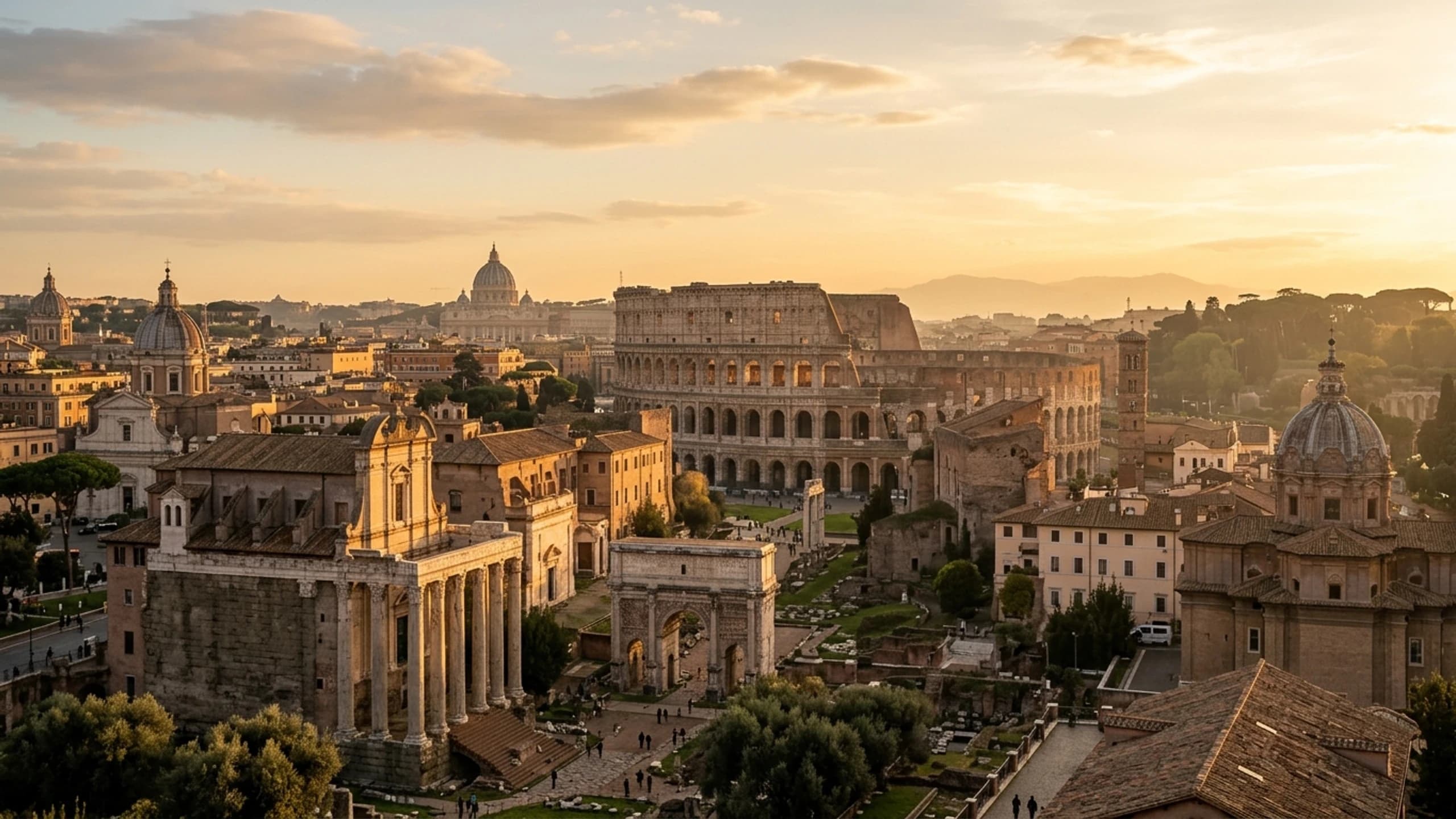 Business Class to Rome