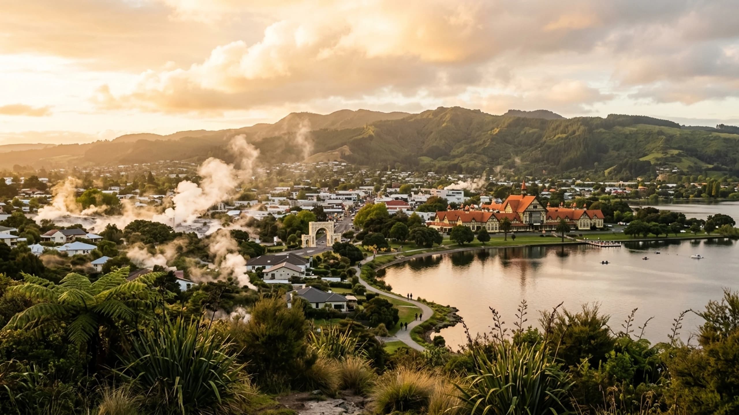 Business Class to Rotorua