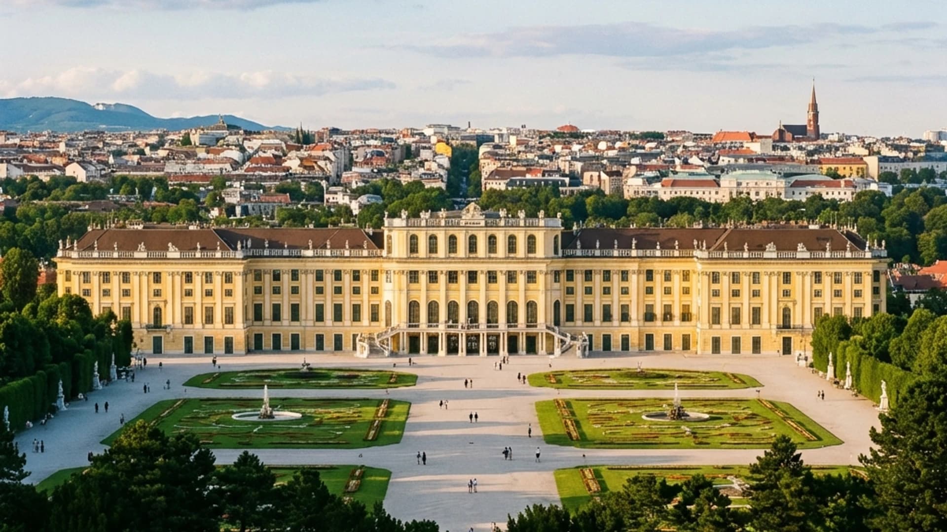 Austria background