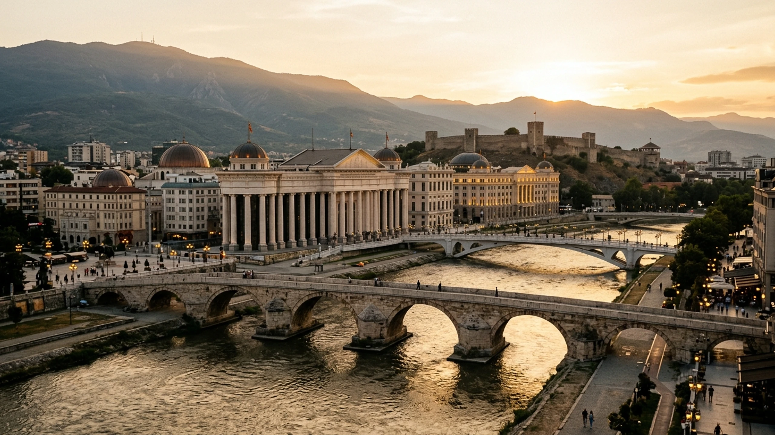 Skopje background