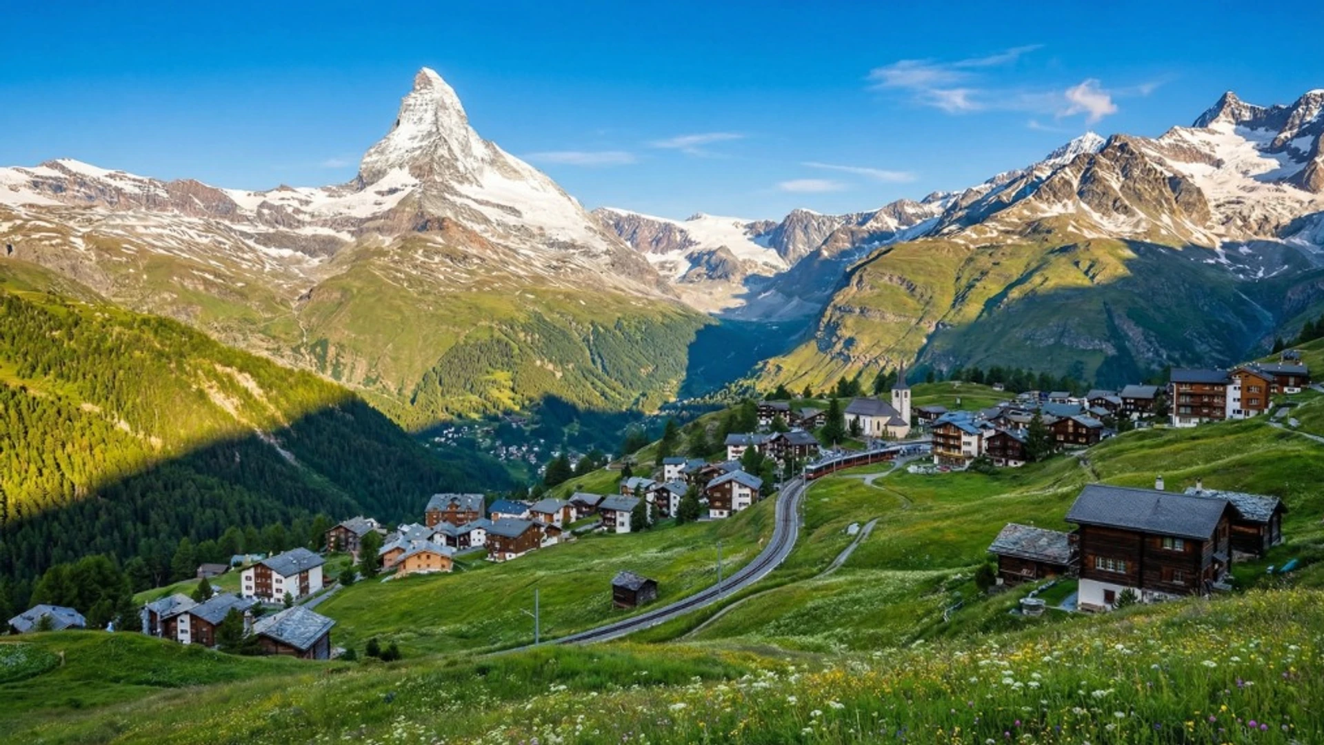 Switzerland background