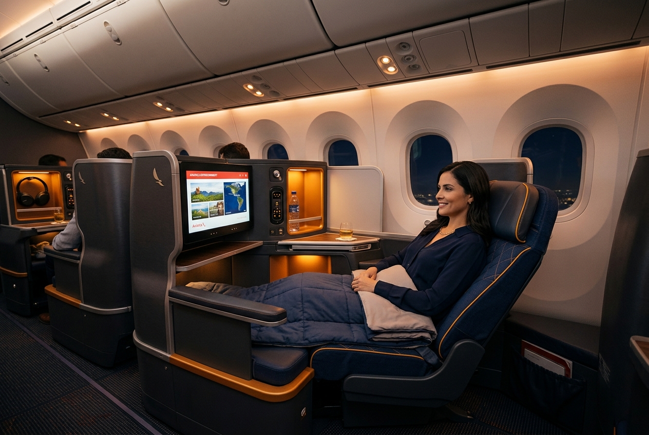 Avianca Business cabin