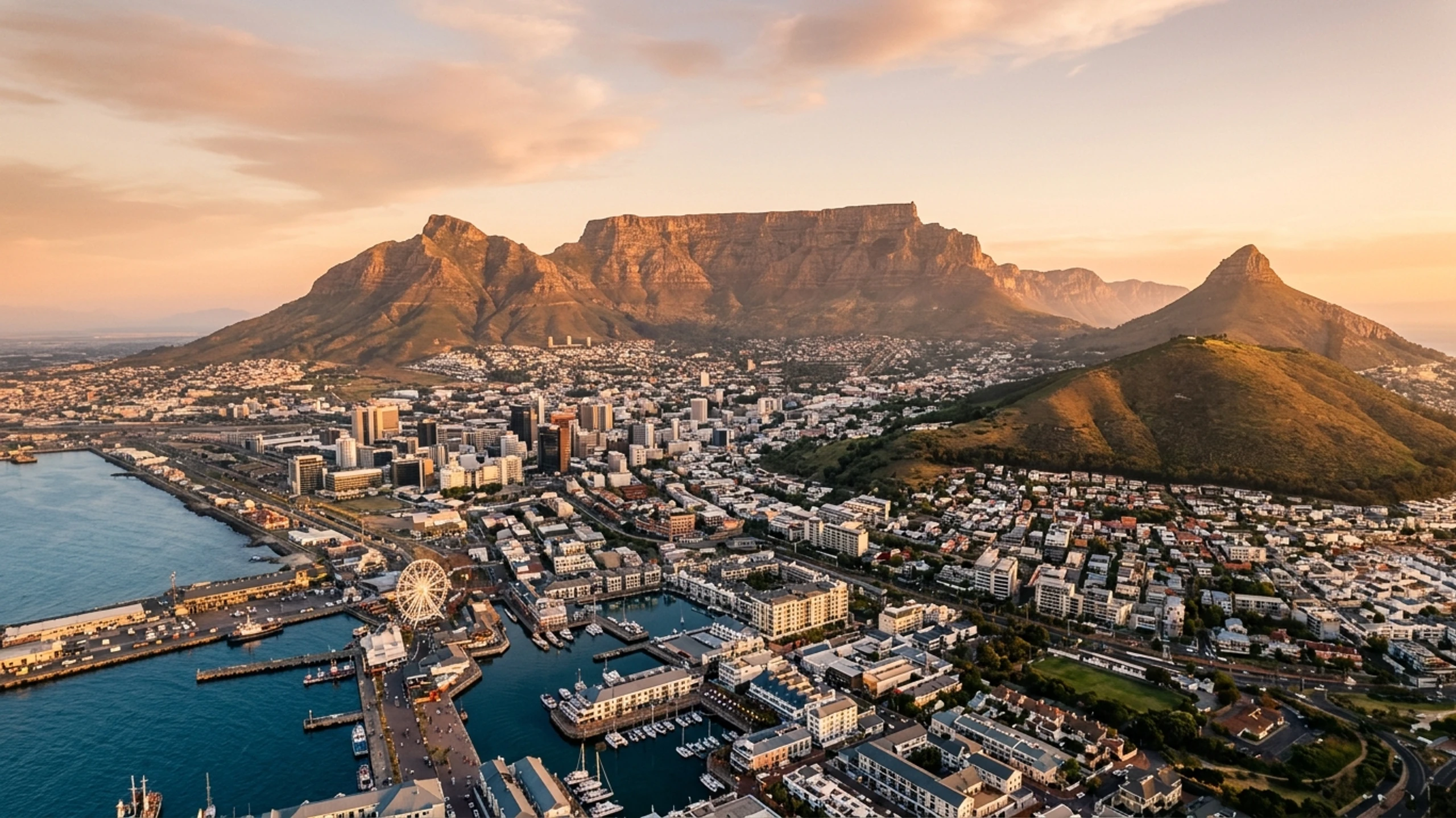 Atlanta to Cape Town Business Class — Premium business class cabin interior