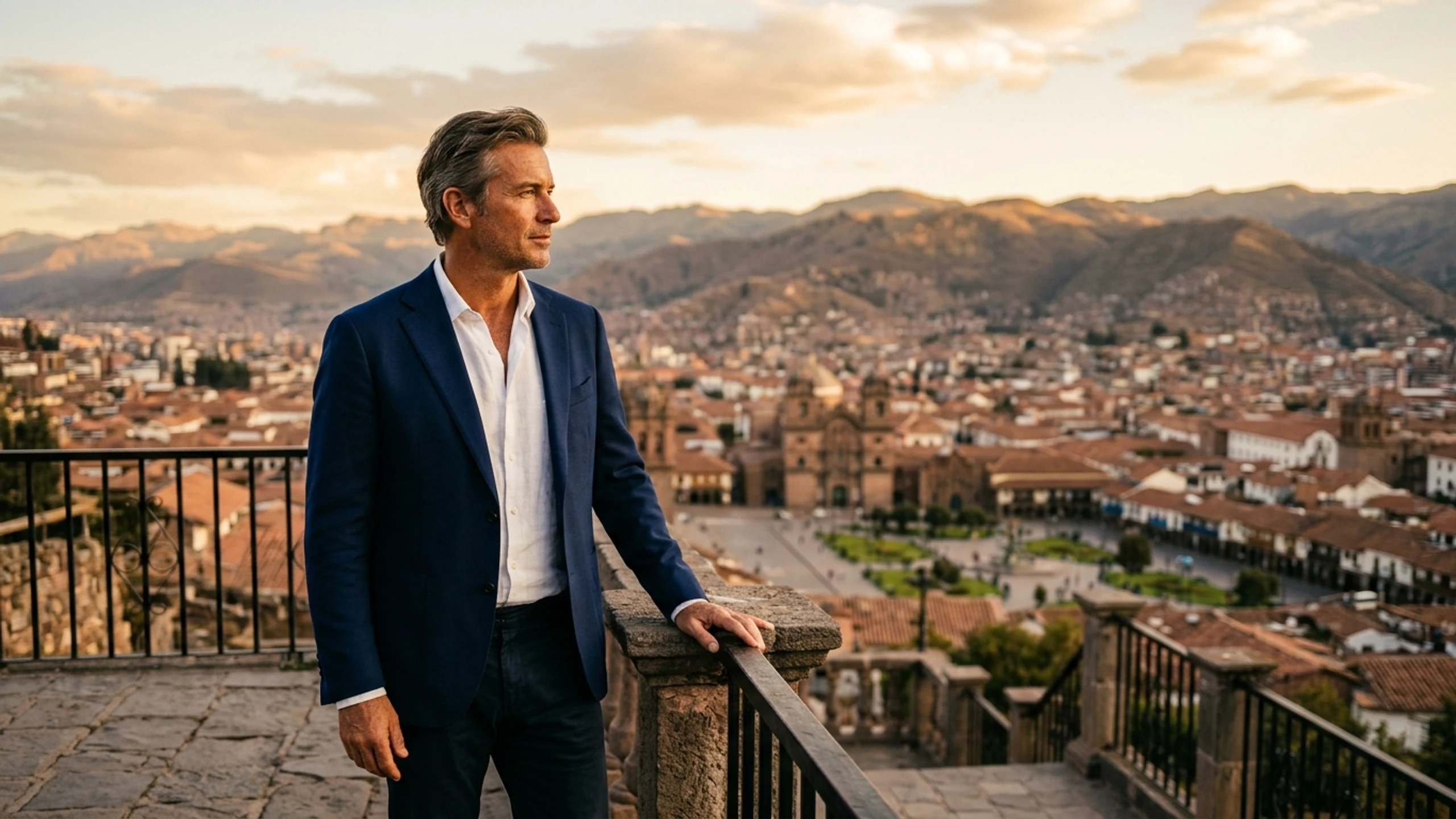 Atlanta to Cusco Business Class — Premium business class cabin interior