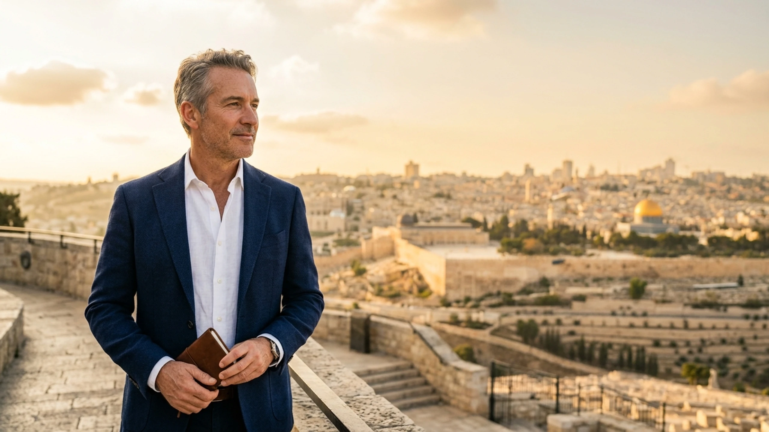 Austin to Jerusalem Business Class — Premium business class cabin interior