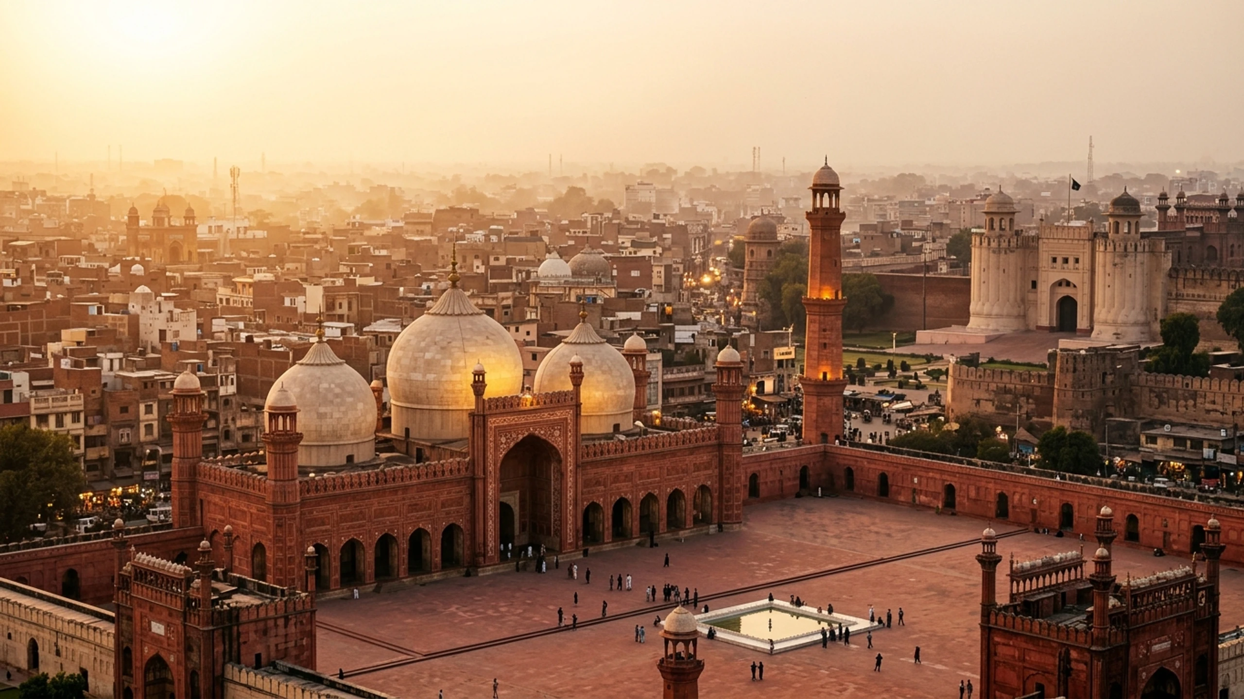 Seattle to Lahore Business Class — Premium business class cabin interior