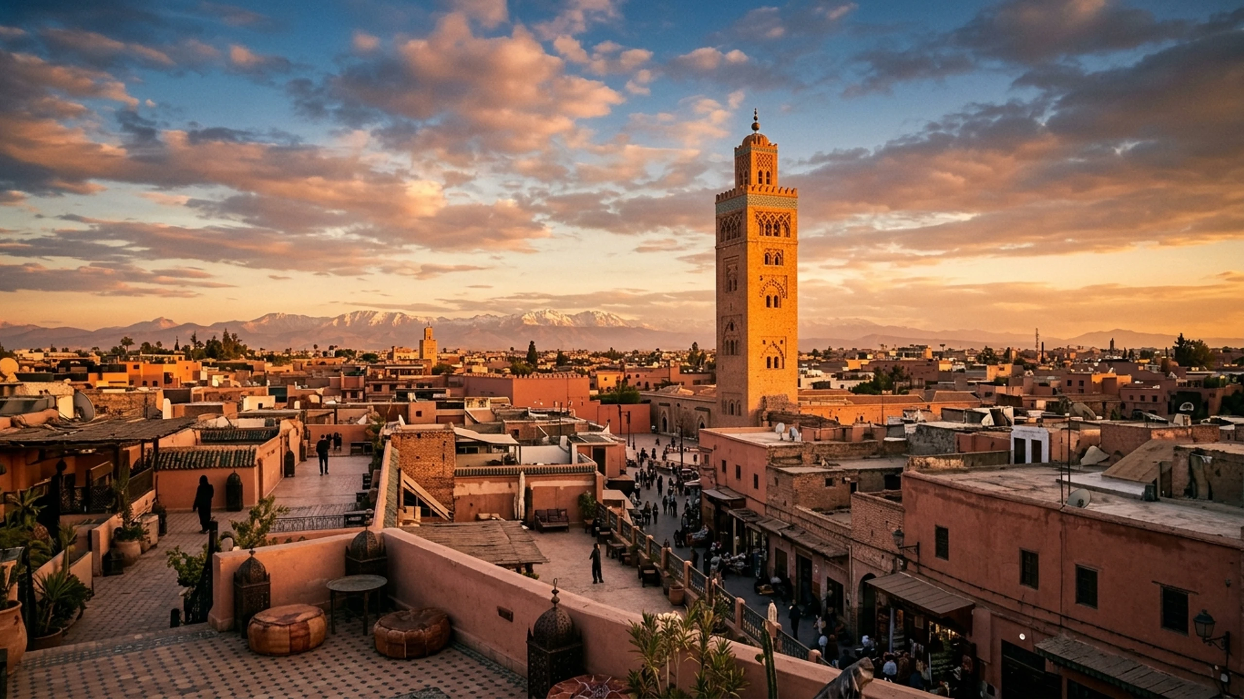 Washington DC to Marrakech Business Class — Premium business class cabin interior