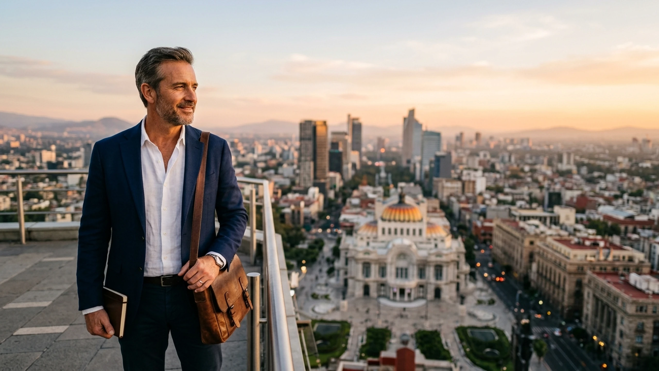 Sarasota to Mexico City Business Class — Premium business class cabin interior