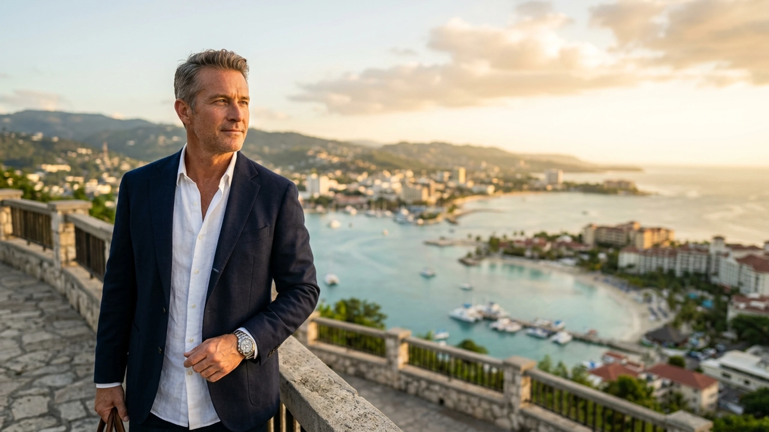 New York to Montego Bay Business Class — Premium business class cabin interior