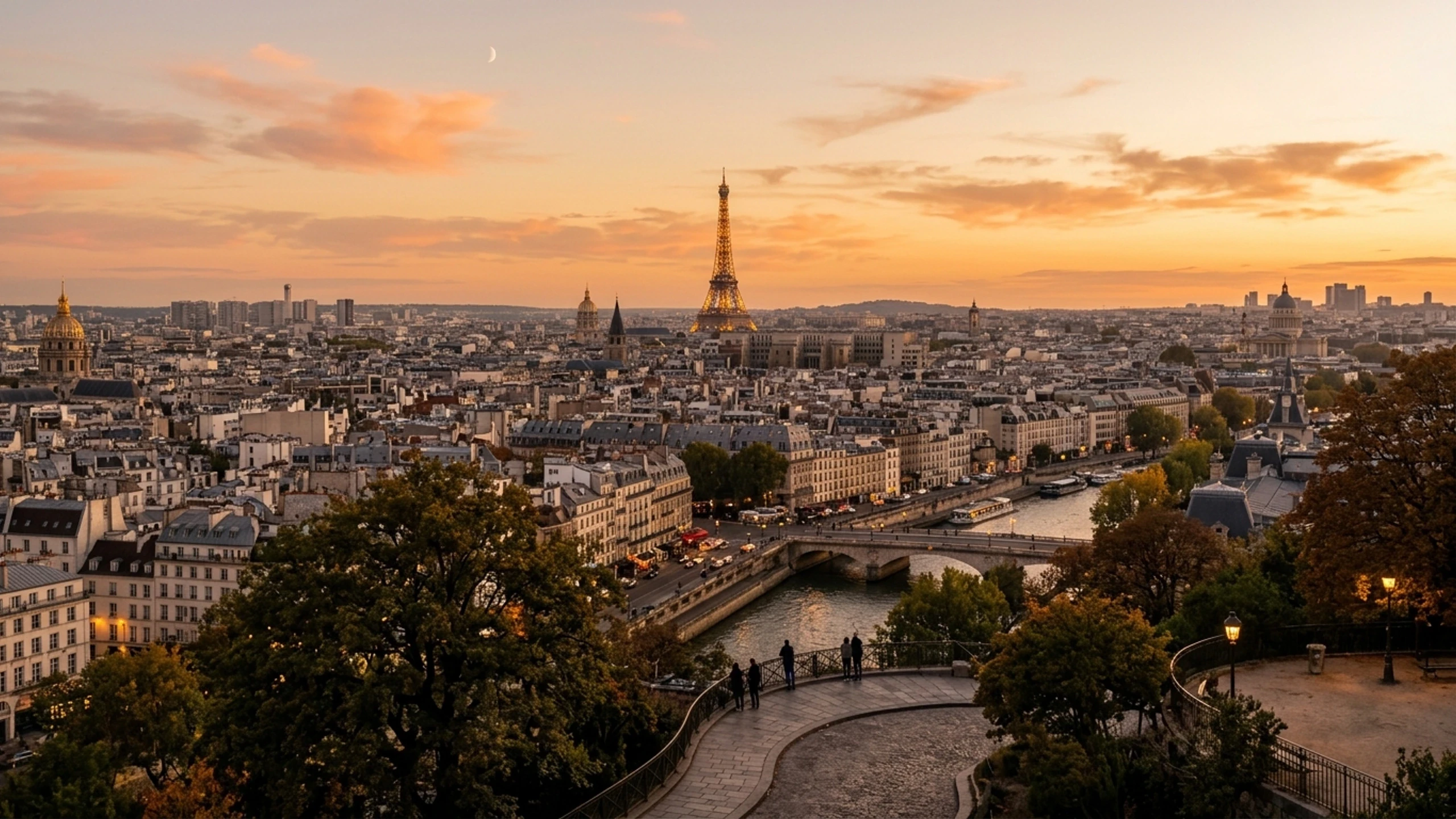 Denver to Paris Business Class — Premium business class cabin interior