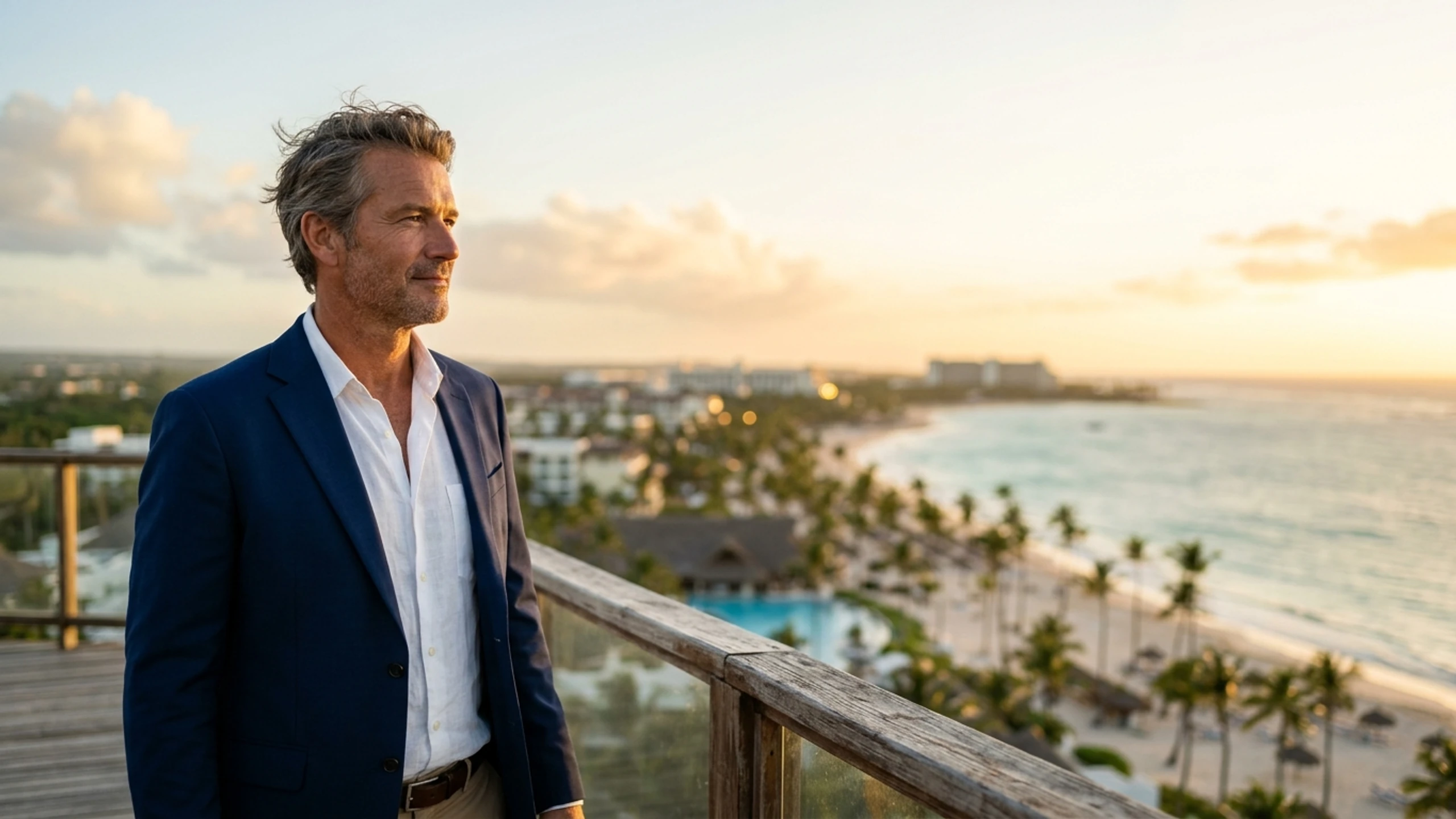 New York to Punta Cana Business Class — Premium business class cabin interior