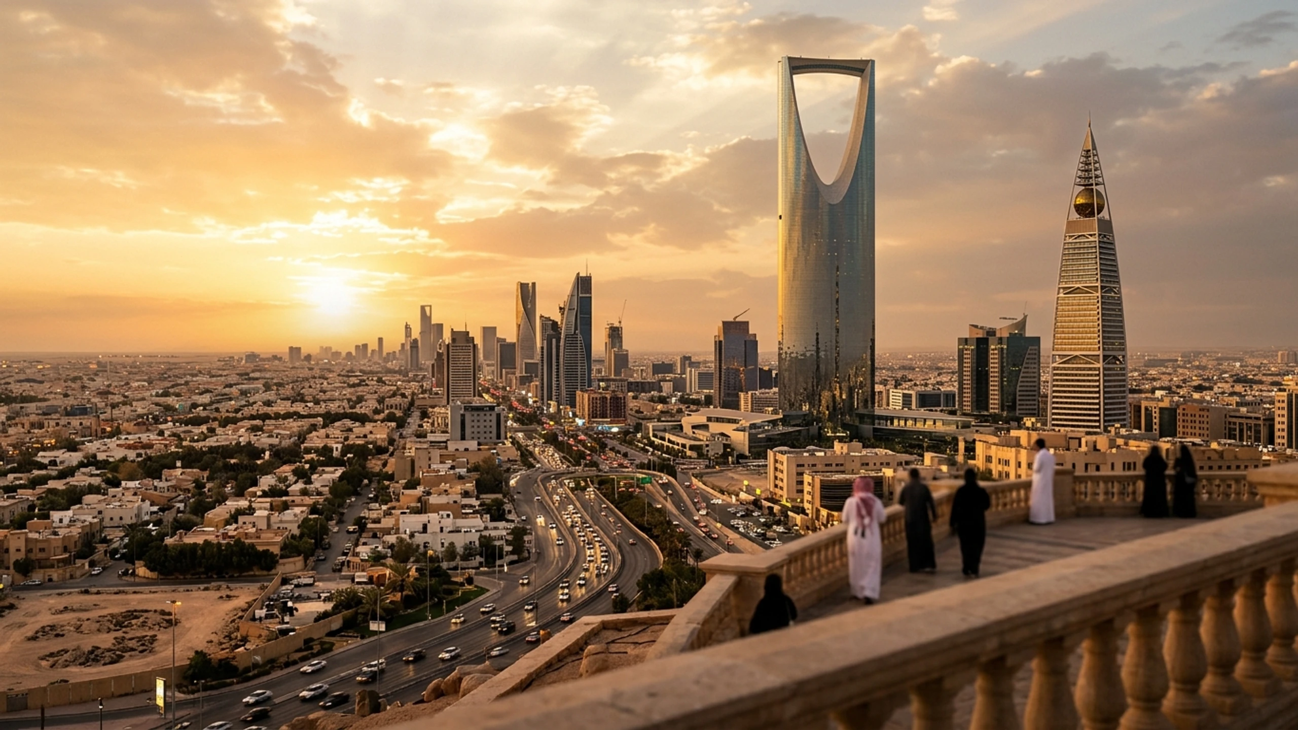 Charlotte to Riyadh Business Class — Premium business class cabin interior