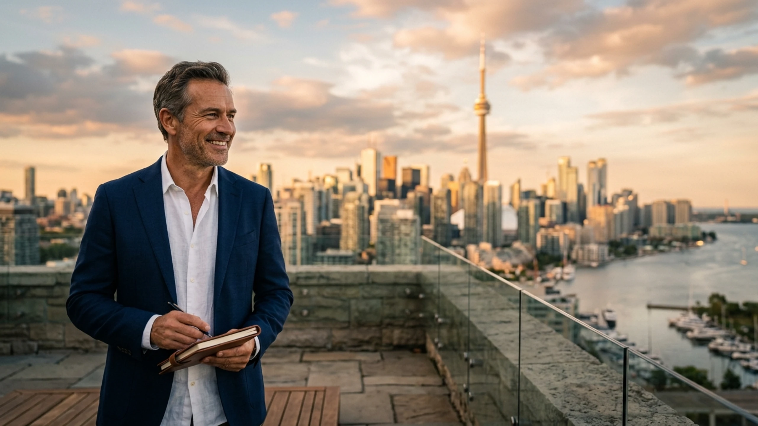 Chicago to Toronto Business Class — Premium business class cabin interior