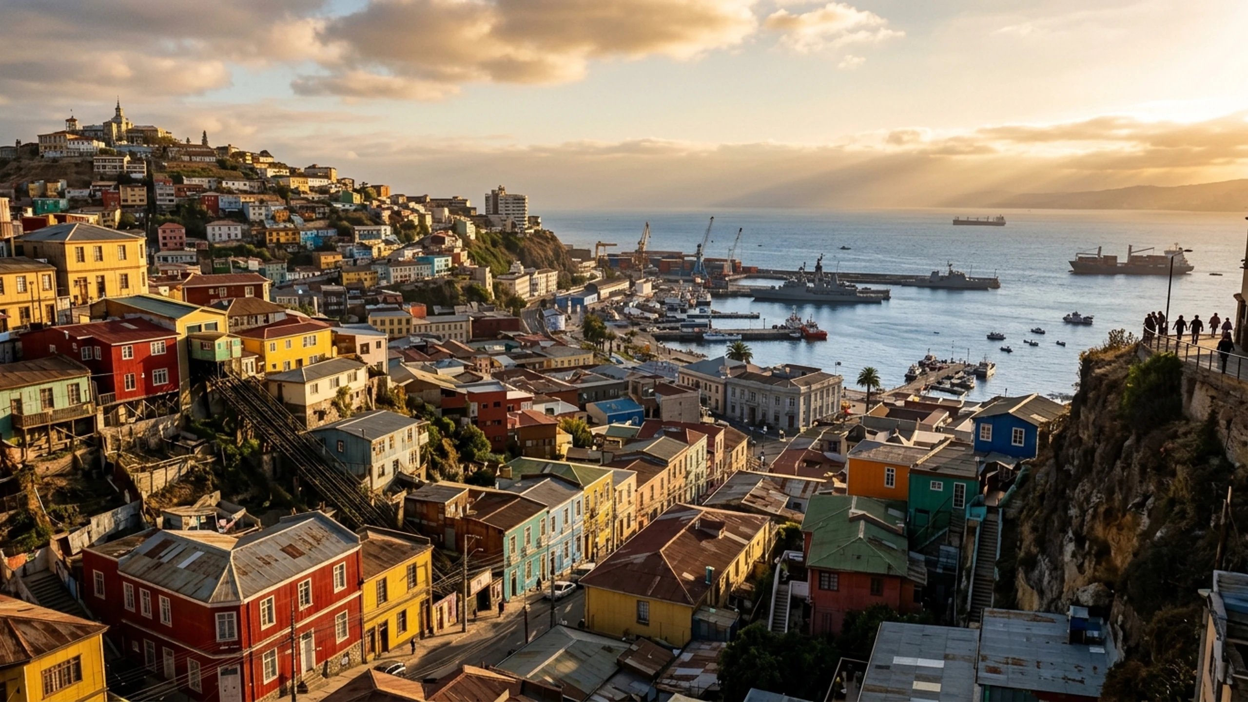 Newark to Valparaíso Business Class — Premium business class cabin interior