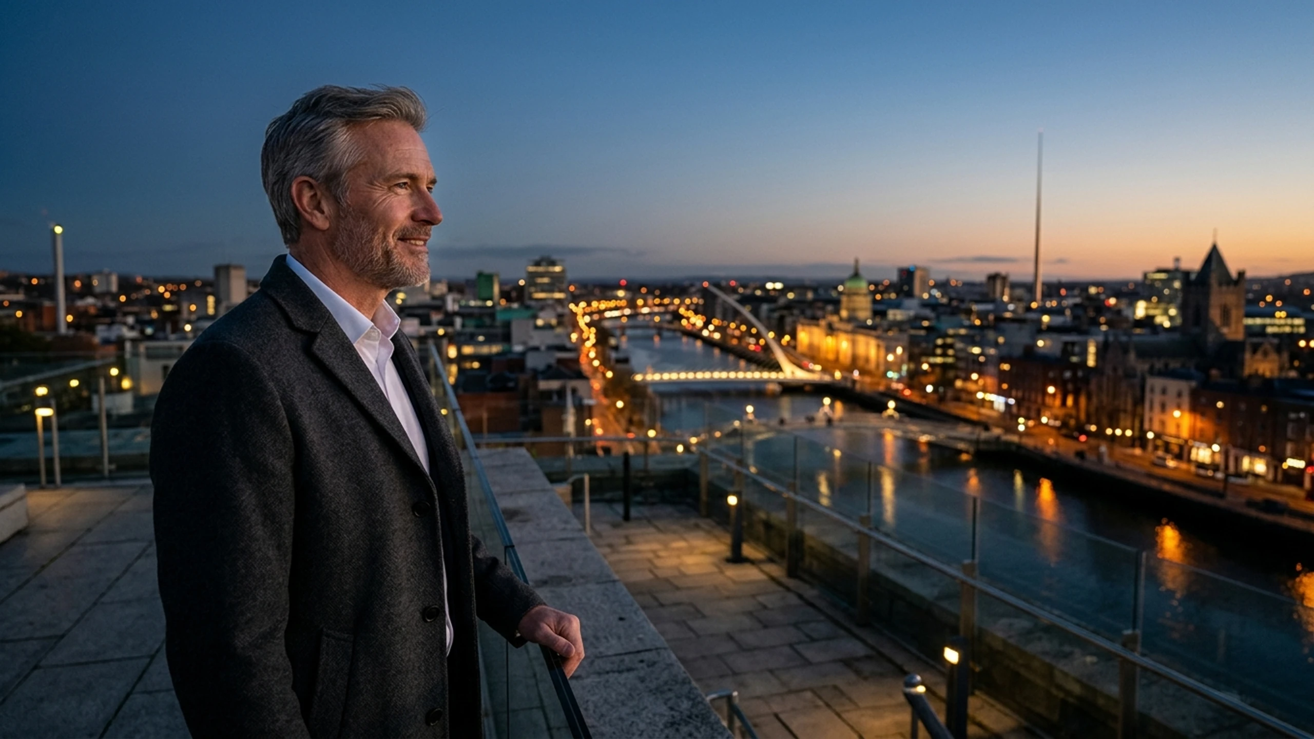 Boston to Dublin Business Class — Premium business class cabin interior